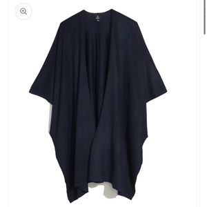 Echo Essentials Ruana Pashmina, OS, Navy
